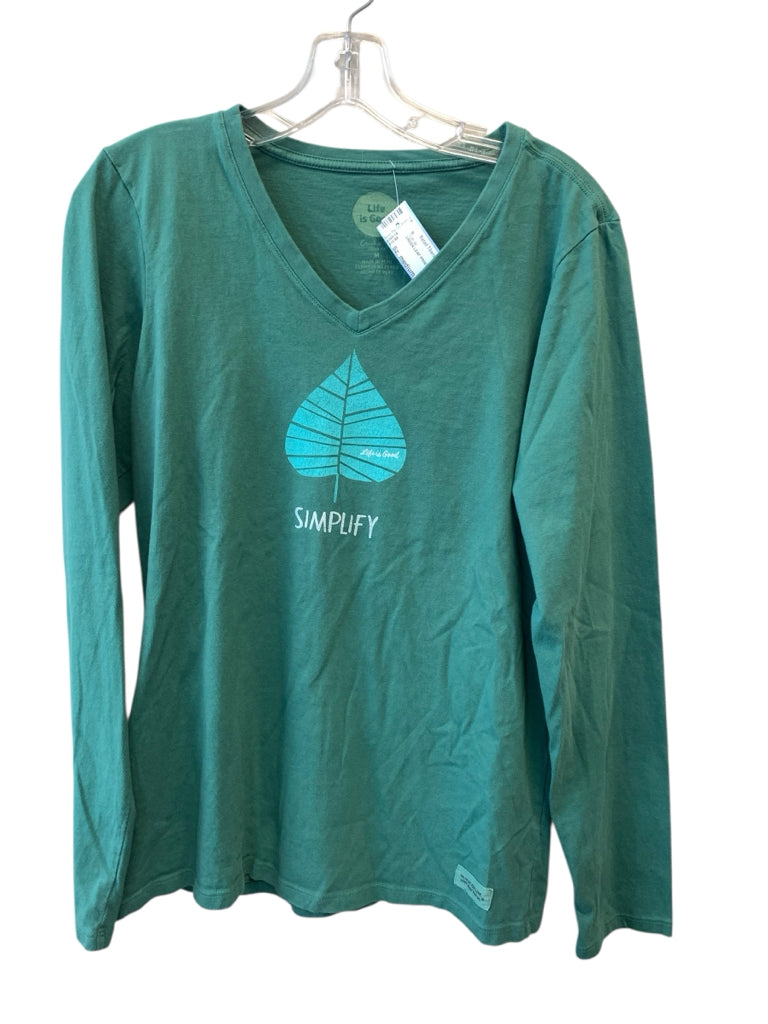 LIFE IS GOOD  medium TOP W