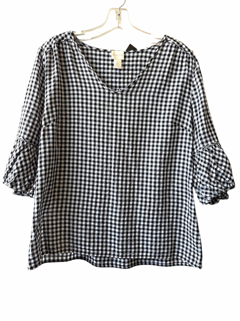 CHICO'S Size medium TOP W
