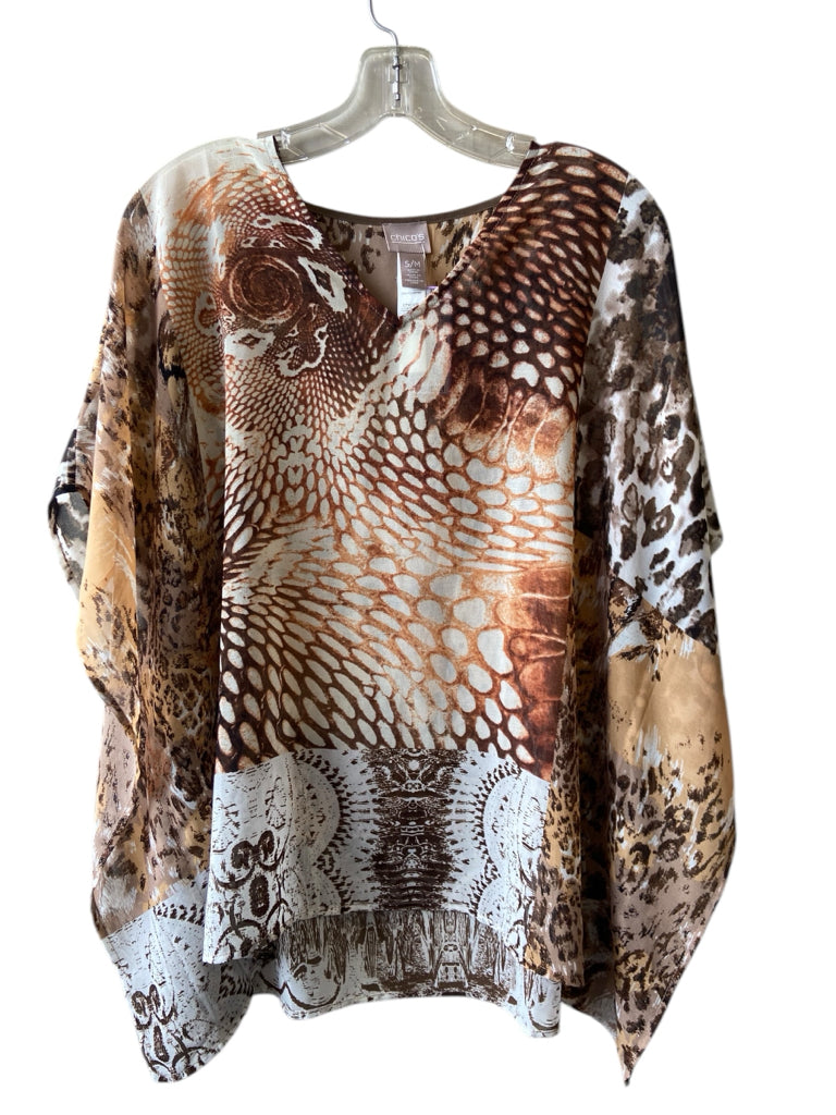 CHICO'S Size s/M TOP  W
