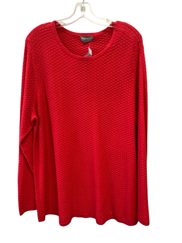 STYLE & CO  xL TOP W