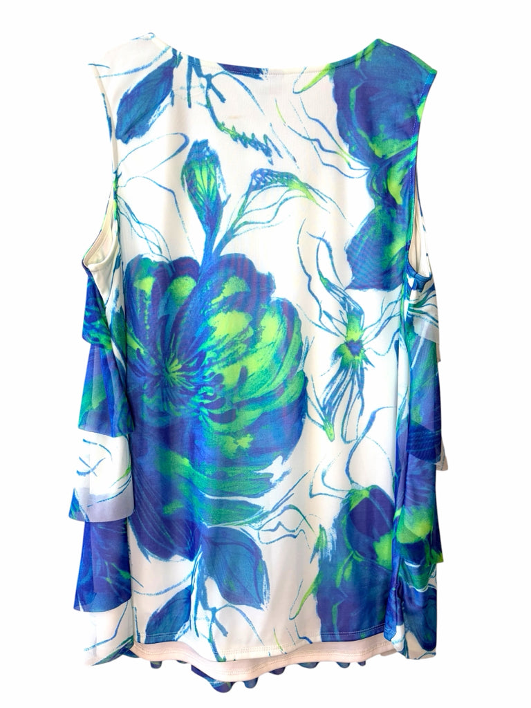 ROZ & ALI Size 1X TOP  W