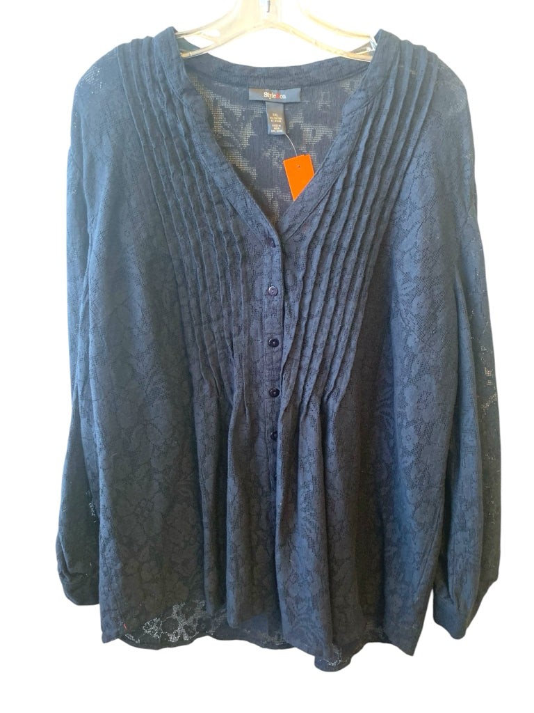 STYLE & CO  xXL BLOUSE W