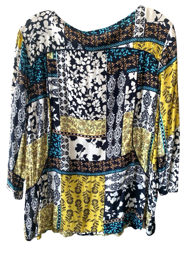 J JILL  large TOP  W
