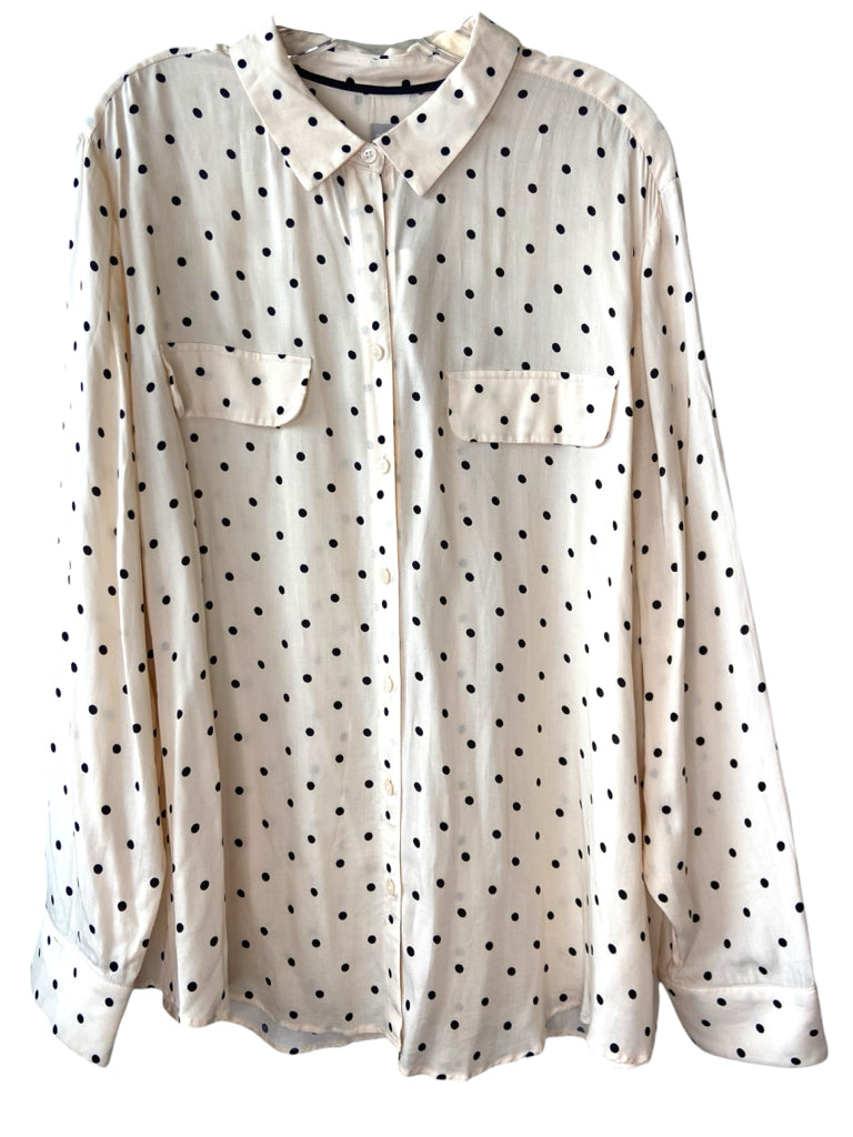 CHICO'S Size 2X BLOUSE W