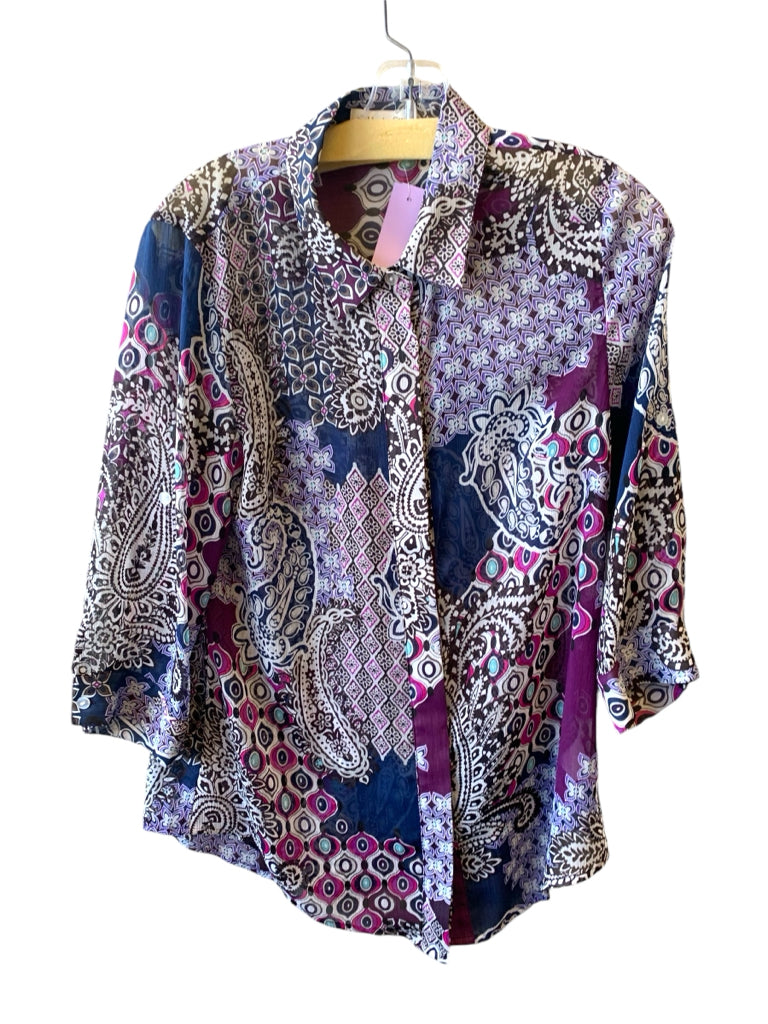 COLDWATER CREEK  xS BLOUSE W