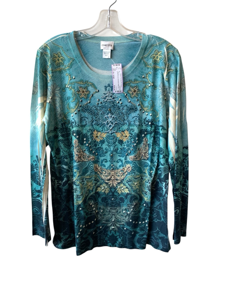 CHICO'S  large TOP  W