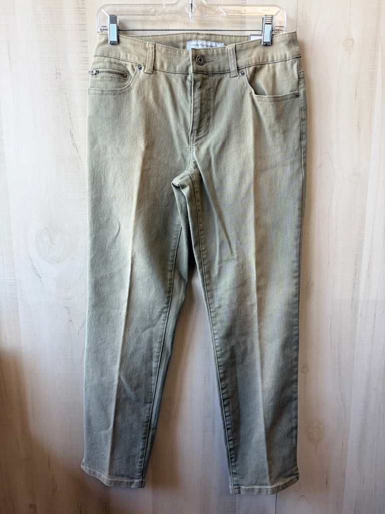 CHICO'S Size 4 ANKLE JEANS W