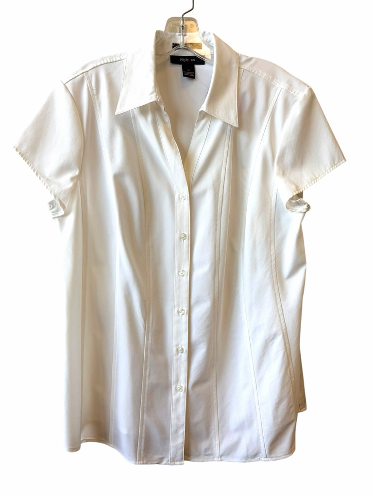 STYLE & CO Size 14 BLOUSE W
