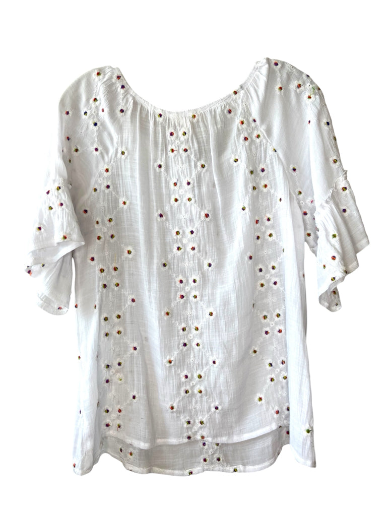 PARALLEL SKIES Size large TOP W