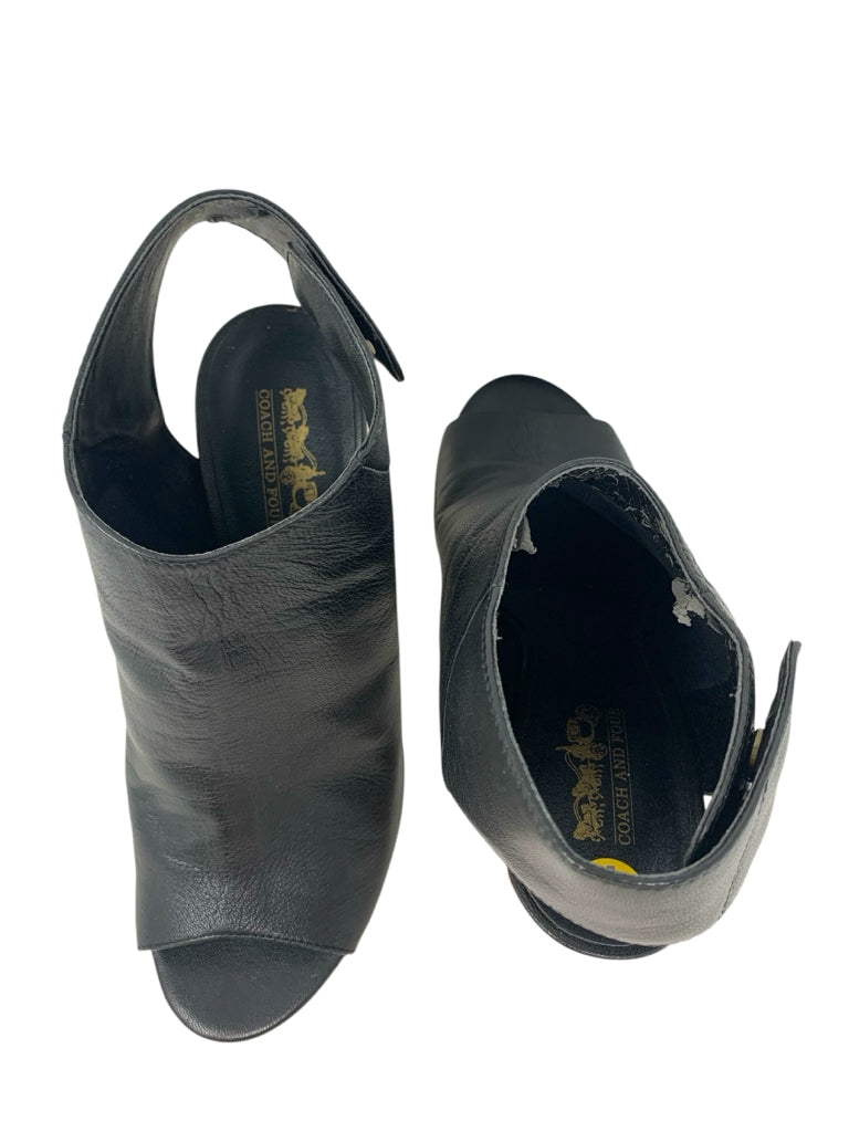COACH AND FOUR  7 HEEL W